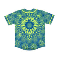 Sunflower of Life - UV - Baseball Jersey