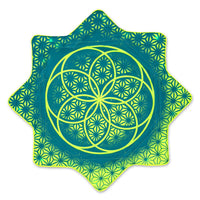 Sunflower of Life - UV / LED Flow Star