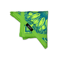 First Earth Mini Sunflower of Life UV reactive Flow Star – portable flow arts prop for rave and festival spinning
