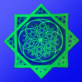 Sunflower of Life - UV - Flow Star