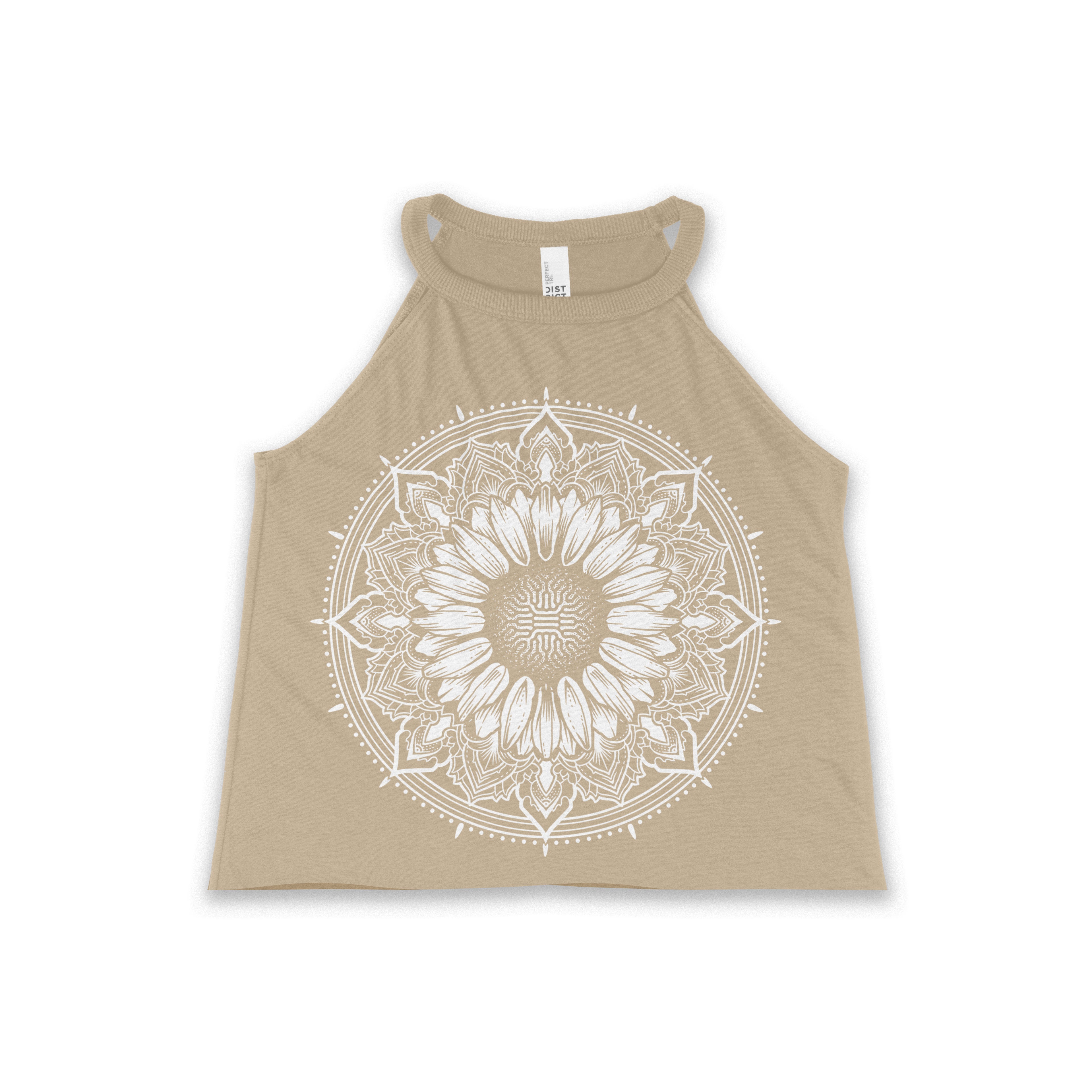 First Earth Sunflower women’s tank top for festival rave outfits