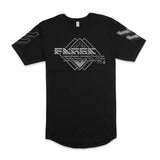 First Earth MMXXIV silver unisex t-shirt for rave and festival wea