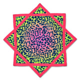 Cheshire Dreams – UV spinning flow star by First Earth, vibrant rave prop with dreamlike art 