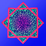 Cheshire Dreams – UV spinning flow star by First Earth, vibrant rave prop with dreamlike art 