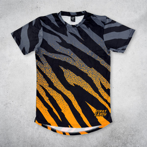 Sacred Stripes - UV - Velvet T-Shirt
