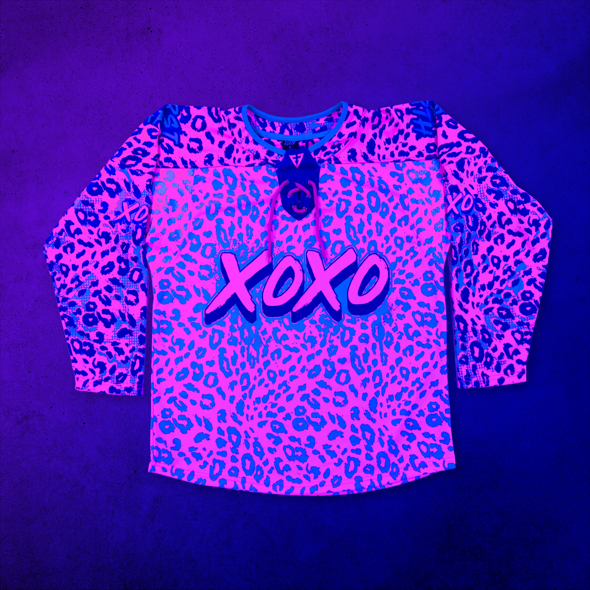 Neon Cheetah - UV - Hockey Jersey – First Earth