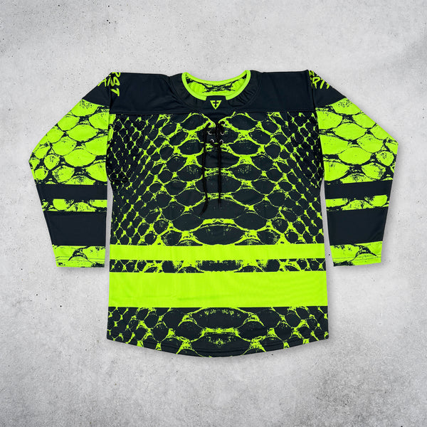 Neon Serpent - UV - Hockey Jersey