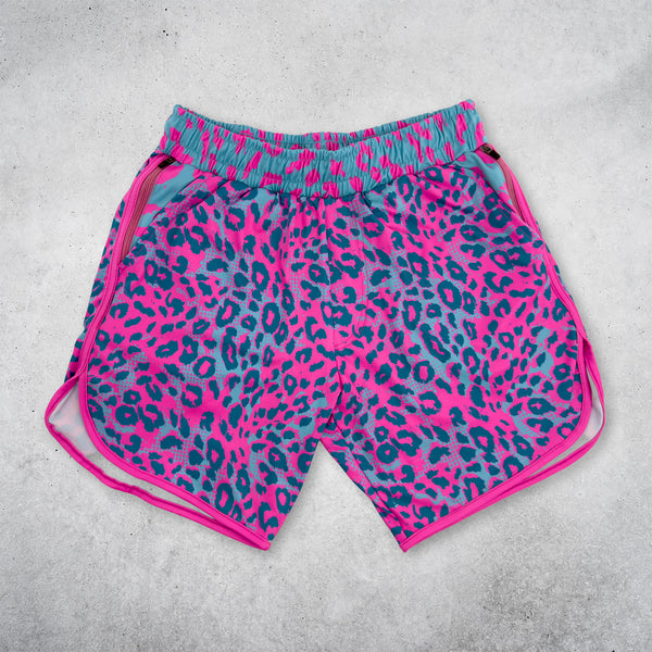 Neon Cheetah - UV - Shorts