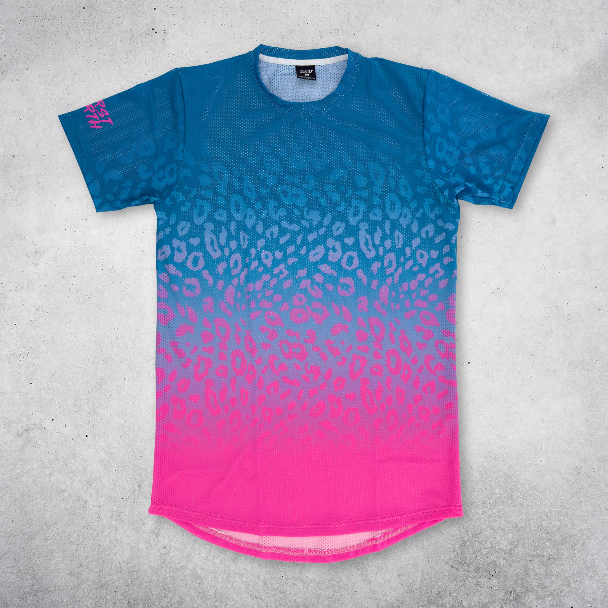 Neon Cheetah - UV - Mesh T-Shirt – First Earth