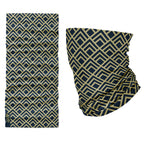 Royal Nouveau tubular bandana by First Earth – elegant rave face wrap with art nouveau motif, moisture-wicking and versatile multi-use design 