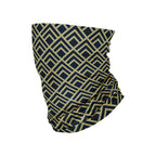 Royal Nouveau tubular bandana by First Earth – elegant rave face wrap with art nouveau motif, moisture-wicking and versatile multi-use design 