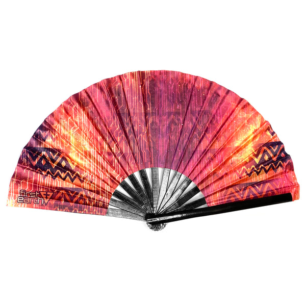 Celestial Circuit - Hand Fan