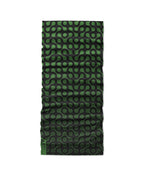 Cells green tubular bandana by First Earth – rave face wrap with cellular pattern, moisture-wicking microfiber polyester for flow performance 