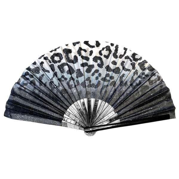 Meow - Silver - Hand Fan