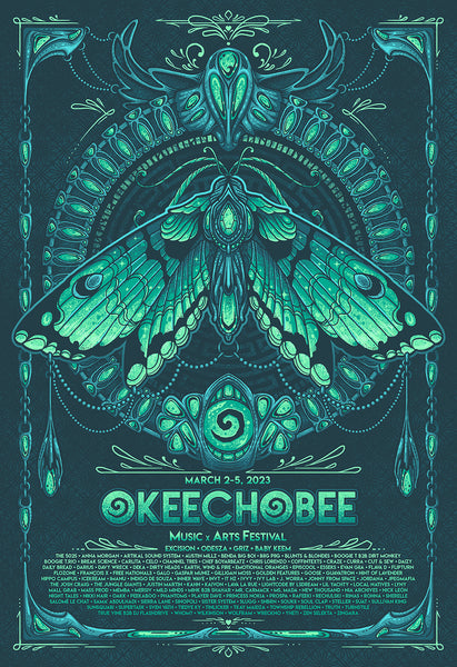 Okeechobee 2023 Festival Poster