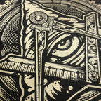 Pilluminati - Gold - Screen Print