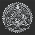 Pilluminati - Silver - Screen Print