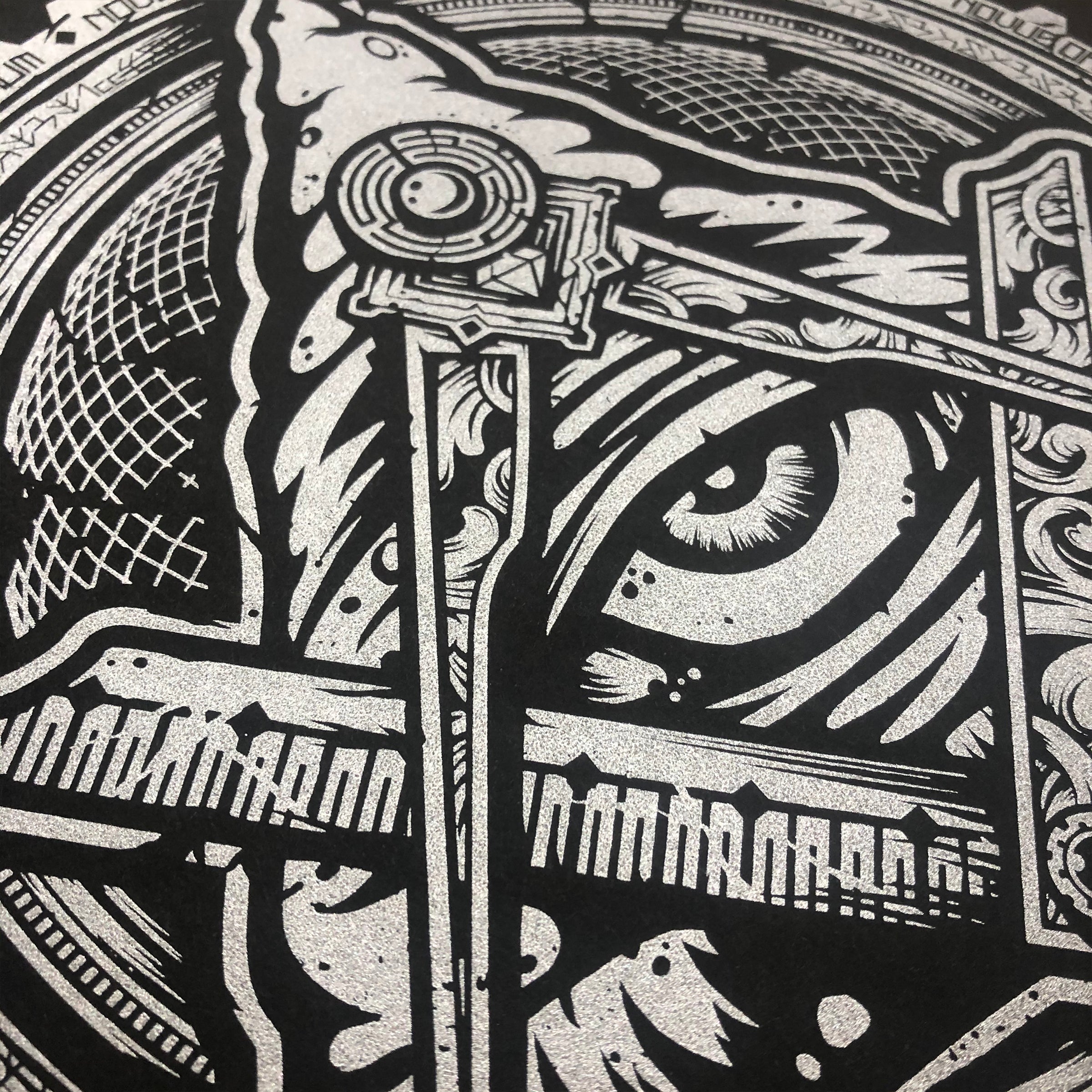 Pilluminati - Silver - Screen Print