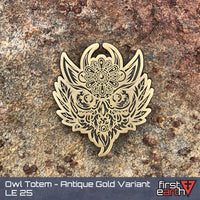 Owl Totem - Hat Pin